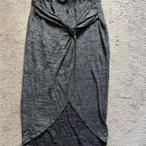 Elegant Gray Women's Skirt
